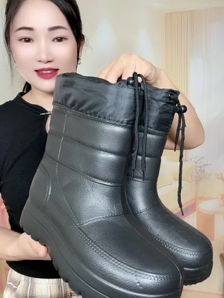 #雨鞋 #雪地靴 #上脚舒适 #防滑耐磨 #防寒保暖
