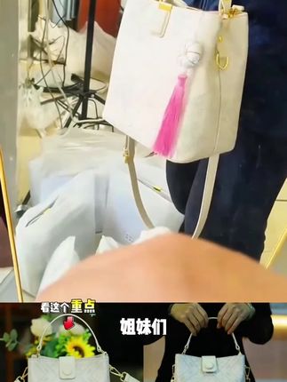 广西非遗包包壮锦包复古水桶包气质白色百搭女士女款小众壮锦包包