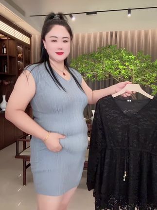 #精品女装 #面料柔软舒适 #胖瘦都能穿