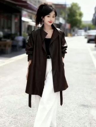 2025秋季新款时尚显瘦气质网红高档洋气女高级百搭宽松大码外套潮#高级感穿搭 #时髦穿搭  #外套#晒晒我的秋日穿搭 #秋冬穿搭新鲜感在线@DOU+上热门 🔥 @抖音小助手 @DOU+上热门 @DOU+小助手