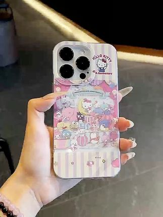 凯蒂猫派对适用苹果16pro手机壳新款opporeno14防摔vivo高级感#数码 #这个手机壳真的长在我心巴上了 #好物推荐🔥
