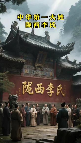 #李氏家族 今天带家人们了解一下陇西李氏家族!