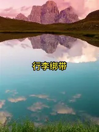 终于找到这个行李箱绑带,可以把行李箱,大包小包都串联起来,假期出行真的太需要了#行李箱绑带 #出行必备 #行李箱