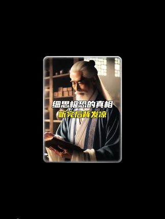 细思极恐,如果这个说法成立,那结局会是什么#故事 #未知