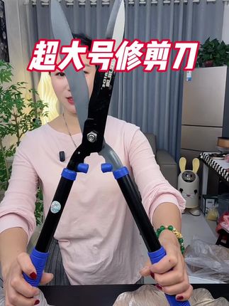 多功能园林园艺剪草坪修剪篱笆绿篱茶树剪专业树枝园林手动大剪刀#草坪修剪刀 #园艺修枝剪 #手动大剪刀 #质量杠杠的好