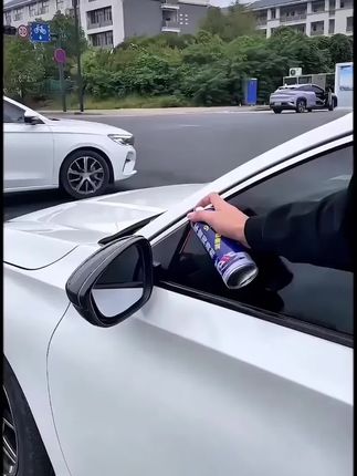 汽车零部件车窗玻璃升降有昇响,电动后视镜电尾门有卡顿,可以用这款润滑剂轻轻-上喷就可以快速解决,家里门窗也能用