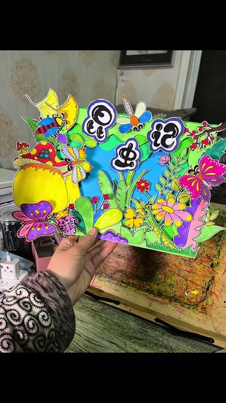 立体版昆虫记手抄报教程来了,电子版自己打印,不想涂色可以直接打印彩色线稿,好看,真的好看!#昆虫记手抄报 #昆虫记 #好书推荐 #立体手抄报