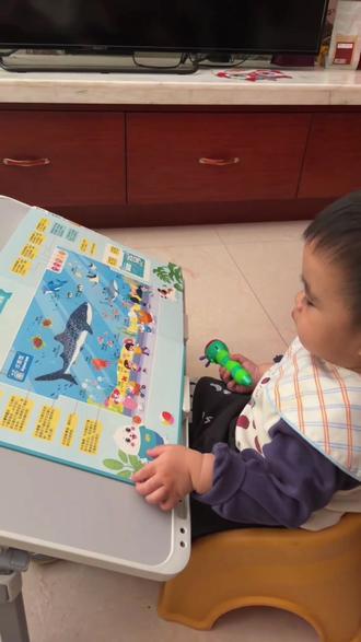 一岁半终于入手点读笔了 #毛毛虫点读笔 #点读笔 #英语启蒙 #启蒙早教 #宝妈分享