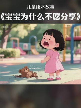 《宝宝为什么不愿分享》 #睡前故事 #儿童绘本 #幼儿绘本 #幼儿园绘本故事 #儿童绘本故事