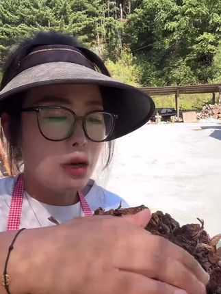 【大哥自营】东北长白山干榛蘑250g/袋包邮无硫优质菌菇汤#优质农产品 #下饭菜 #山货 #特色农产品 #分享家乡特产