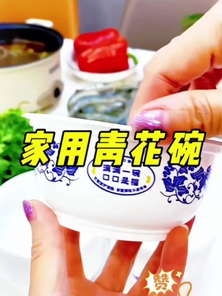 家里人多聚餐不想洗碗的姐妹可以备上这个一次性青花瓷碗装热汤热饭也不会变形材质厚实耐高温还没有异味好看又实用#创作灵感 #家用青花碗 #居家好物 #厨房必备神器 #好物推荐🔥