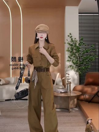 #洋气减龄 #连体裤 #时尚大方 #ootd穿搭