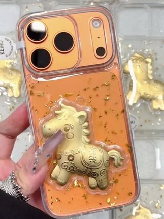 马上有钱立体滴胶手机壳哇 好朋友一人一个叭#手机壳吖#这个手机壳真的长在我心巴上了 #仙女必备#3c好物推荐# 3C数码配件
