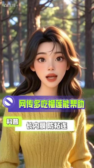 吃榴莲能长内膜,防粘连?! #宫腔粘连 #内膜薄 #宫腔镜肖豫主任