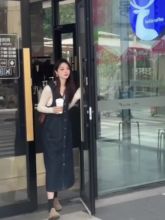 #高级女装 #休闲显瘦连衣裙#穿出自己的风格 #简约穿搭 #轻奢女装
