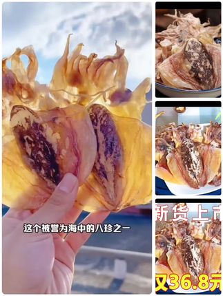 新货上市淡干墨鱼干海鲜干货目鱼干北海墨鱼干东海淡水墨鱼干煲汤 #海鲜干货特产 #海鲜干货春节礼盒 #海鲜干货分享