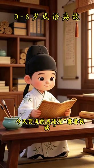 成语故事 囊萤夜读 小学文言文朗读 解析 #小学必背文言文 #囊萤夜读 #成语典故 #国学启蒙 #学古文