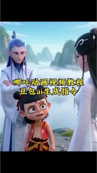 ai动漫视频豆包制作教程来啦#豆包ai#豆包出大片有两把刷子#哪吒#国漫#豆包