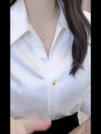 法式漂亮别致内搭小众衬衣高级感设计感长袖衬衫上衣女