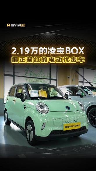 2.19万的凌宝BOX,这个代步小车您听过吗? #懂车帝二手车 #二手车 #凌宝汽车 #代步车 #老头乐