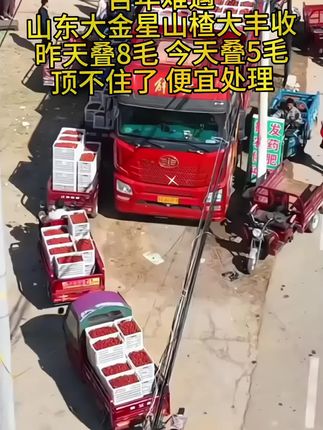 #新鲜采摘 #山楂 #酸甜可口 #抖音助农#大自然的馈赠