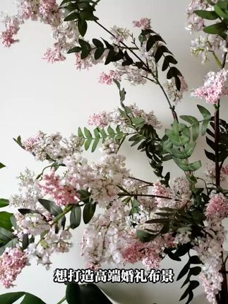 清新自然仿真花软装布景饰品