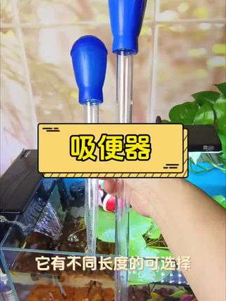 鱼缸吸便器吸粪便利器吸屎器换水器手捏清洁工具洗沙吸污抽水小型#鱼缸吸粪器 #鱼缸用品 #吸便器 #水族用品 #爆款热卖中