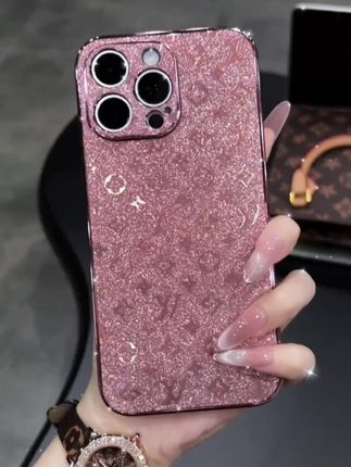 阳光下的神仙单品!流光溢彩的闪粉壳,仪式感拉满!拆开它的瞬间,我被这抹高级闪粉美到窒息。#轻奢风#高级感#手机壳