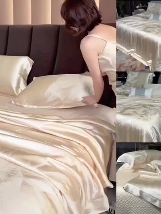 【维纳斯】100%蚕丝填充夏被四件套高档夏凉被空调被真丝简约轻奢#强烈推荐 #高端大气 #高端床品 #家纺床上用品 #健康睡眠