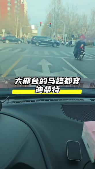 邢台马路都穿迪桑特..#迪桑特 #邢台