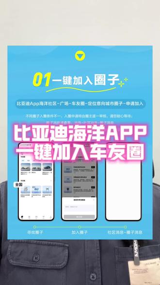 比亚迪App海洋社区车友圈正式上线!
你的热爱,从此有圈可依
上比亚迪APP海洋社区,一键加入圈子!#比亚迪海洋聚浪汇 #海有引力因你而聚#比亚迪 #车友会 #活动
