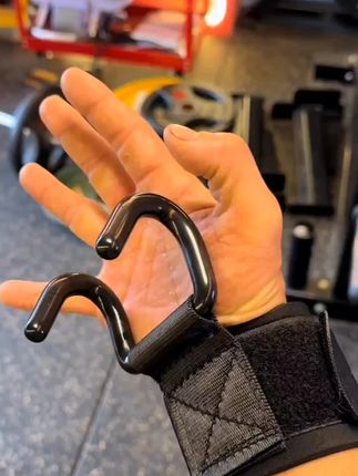 腰椎牵引带吊单杠引体向上助力钩辅助带杠铃硬拉防滑钢钩带器械#助力钩 #引体向上助力钩 #户外 #拉伸 #我的运动日常