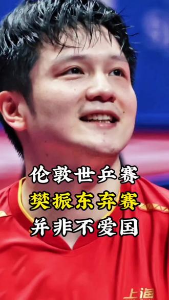 樊振东弃赛不是他不爱国! #乒乓球 #樊振东