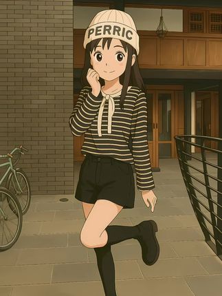 韩系黑白条纹毛衣针织衫来啦~#休闲制服 #休闲制服 #学院风穿搭 #日常生活 #春日穿搭