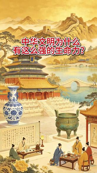 中华文明为什么有这么强的生命力?#历史知识知多少 #创作者中心 #创作灵感 #古代 #历史
