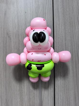 派大星教程,一起来学吧#气球教程 #气球派对布置