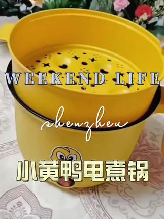 #电煮锅#好物推荐🔥 #小黄鸭电煮锅