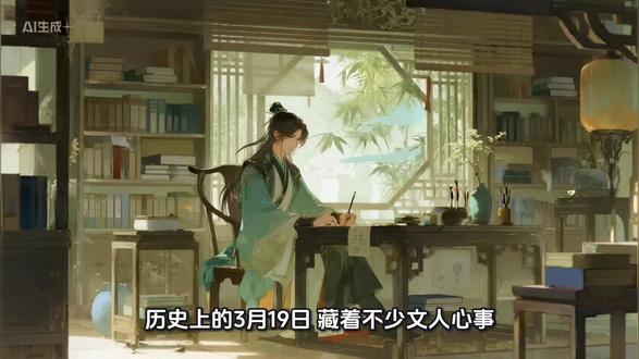 3月19日|诗词里的今天,藏着千年心事
#诗词故事 #历史上的今天 #三月十九#上热门