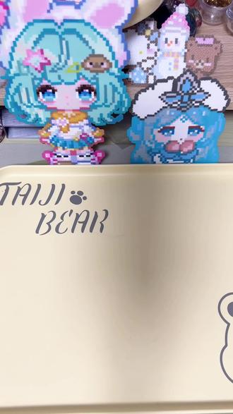 给诡秘的拼豆#拼豆#我染上了拼豆 #拼豆豆 #手工 #手工diy