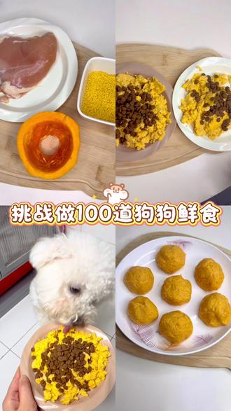 护胃的小米鸡肉南瓜丸🎃
#自制狗狗鲜食 #自制宠物零食 #为宠物自制的美食 #自制狗饭 #上热门