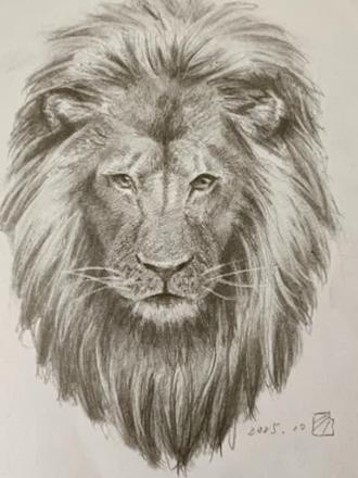 狮王#阳泉#美术培训 #绘画