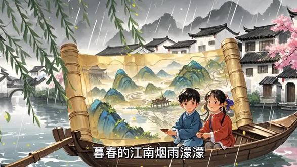 暮春的江南烟雨濛濛,乌篷船摇过青石板桥时,船篷里的兄妹俩正对着一幅泛黄的地图低声商议。哥哥沈砚身着月白锦袍,腰间悬着沈家祖传的“流萤剑”,眉宇间带着世家子弟的矜贵;妹妹沈璃则是一身水绿罗裙,发间簪着支银质剑形步摇,手中把玩着哥哥刚递来的“听雨”匕首——那是沈家密传的短兵,削铁如泥。他们是江南隐世沈家的龙凤胎,此番奉父亲之命下山历练,要寻回十年前遗失的家族信物“凝水珠”。
船靠岸时已是黄昏,兄妹俩按地图指引进了乌镇西头的“望江楼”。店小二见他们衣着不俗,忙引到二楼雅间。沈砚刚掏出半块刻着水纹的玉佩(沈家与线人接头的信物),雅间的木门突然被踹开,三个黑衣蒙面人持着鬼头刀闯进来,为首者声音嘶哑:“沈家的凝水珠,交出来!”
沈砚拔剑出鞘,流萤剑泛着冷光,手腕翻转间已使出沈家“流云剑法”的起手式“烟柳拂岸”,剑风扫过蒙面人的刀身,火星四溅。沈璃则侧身躲到柱子后,匕首出鞘时带起一道寒芒,趁蒙面人注意力在哥哥身上,猛地刺向其中一人的后心。可她毕竟初涉江湖,招式虽狠却少了历练——那蒙面人竟反手一抓,扣住她的手腕,匕首险些脱手。
“阿璃退开!”沈砚急喝一声,剑招突变“惊涛拍岸”,剑势如浪涛般涌向扣住妹妹的蒙面人。那人被迫松手,却趁机甩出一枚淬毒的飞镖。沈砚为护妹妹,侧身挡在她身前,飞镖“噗”地刺入他的右肩,黑色的血瞬间渗出来。“哥哥!”沈璃惊叫着扑过去,却见为首的蒙面人已欺到沈砚身前,鬼头刀直直劈向他的脖颈——
“噗嗤”一声,鲜血溅在沈璃的水绿罗裙上。沈砚的流萤剑哐当落地,眼睛还睁着,似乎想说什么,却最终无力地倒在地上。
“哥哥!”沈璃的声音嘶哑得像破锣,她疯了般挥舞着听雨匕首,却被蒙面人一脚踹倒在地。为首者蹲下身,粗糙的手指抚过她的脸颊,冷笑:“沈家的小丫头,倒是有几分烈性。可惜啊,你哥哥不识时务——把凝水珠的下落说出来,饶你不死。”
就在这时,窗外突然飞进来一枚铜钱,精准地打在为首者的手腕上。他吃痛松手,鬼头刀掉在地上。一个穿着灰布长衫、背着药箱的老者从窗外翻进来,手中捏着三枚铜钱,声音沉稳:“光天化日之下杀害沈家子弟,你们‘毒蝎帮’的胆子倒是越来越大了……#古装好看 #推文 #小说 #漫画解说 ##了不起的口腔科技 @DOU+小助手 @抖音创作小助手 @抖音小助手 @抖音创作灵感 @上热门🔥🔥🔥