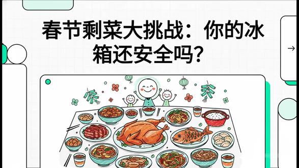 春节剩菜大挑战 #春节 #剩菜 #食品安全