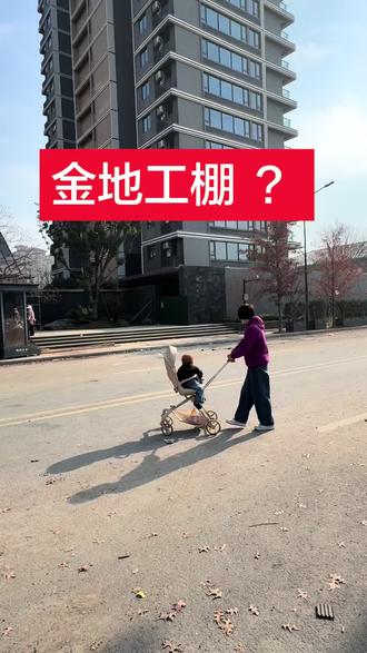 金地工棚?我感觉不像。但是确实有廉价感!你们怎么看#建筑施工现场#高层住宅 #金地湖颂丹青府 #高端小区 #精装交付品质楼盘