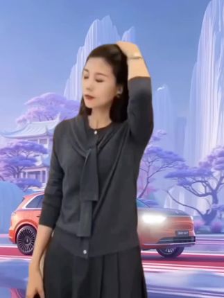 胖MM遮肚子显瘦针织衫:/ 女秋季新款大码宽松百搭假两件开衫披肩上衣#春秋新款 #大码针织衫 #针织衫
