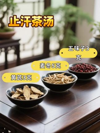 天热起来了,出汗多了可以收藏起来#养生茶 #健康养生 #健康食材 #止汗茶 #养生保健