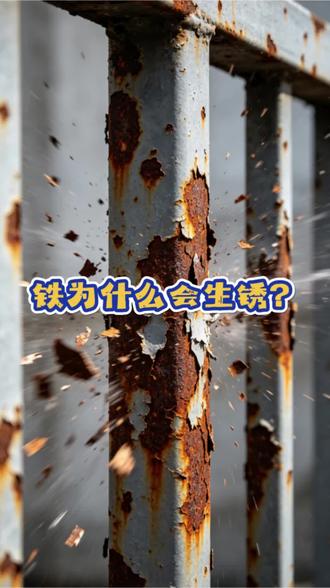 第170集 | 铁为什么会生锈?#生锈#大自然#科普#涨知识#上热门@抖加🔥上热门🔥dou+🔥热点宝 @DOU+小助手 @创作灵感小助手 @十万个为什么