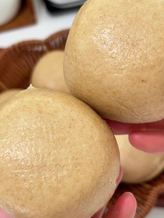 #全麦馒头 没有一滴小麦粉的#粗粮馒头,7.9到手10个,配料干净,加热即食,管理期做为主食一餐一个刚刚好#全麦#粗粮 #馒头