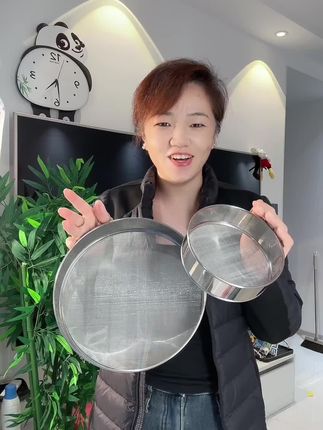 #筛子 #面粉筛子 #过滤网 #不锈钢面粉筛 #超便宜超划算