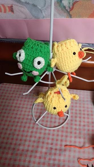 青蛙蛋袋钩织教程 #爱生活爱编织 #我的手工作品